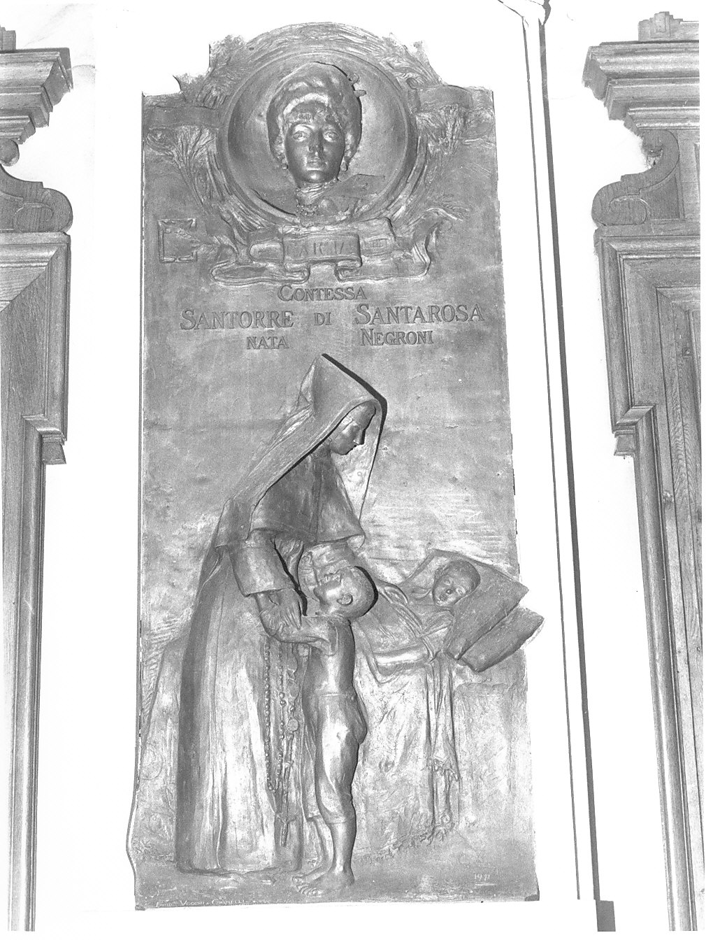 lapide commemorativa, opera isolata di Villa Cesare (sec. XX)