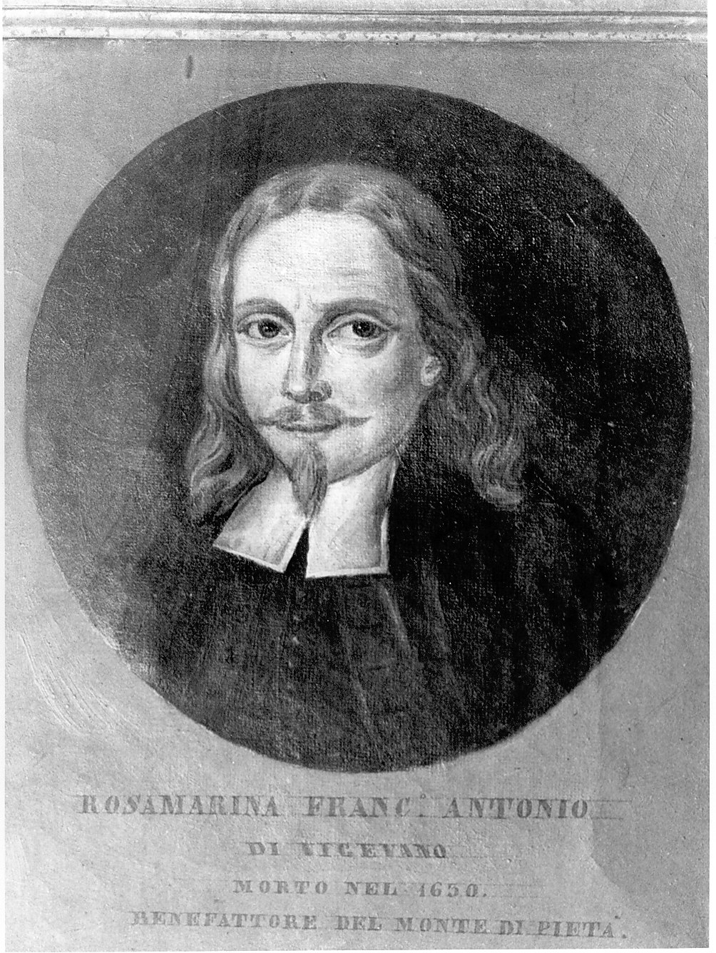 Francesco Antonio Rosamarina (dipinto, opera isolata) - ambito pavese (metà sec. XIX)