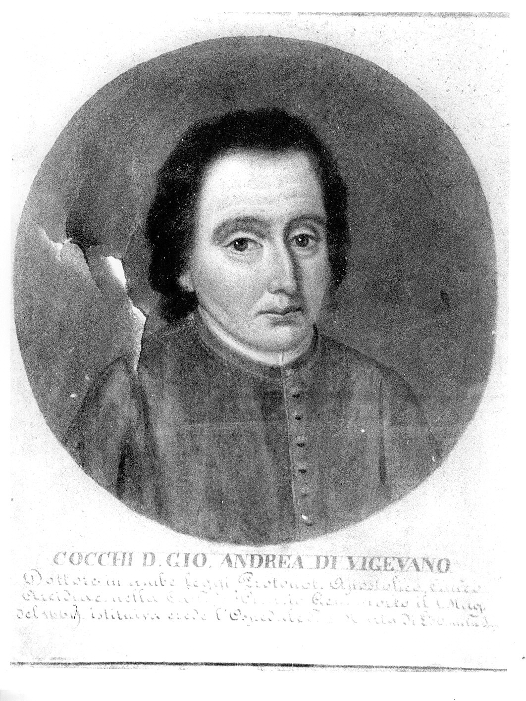 Andrea Cocchi (dipinto, opera isolata) - ambito pavese (prima metà sec. XIX)