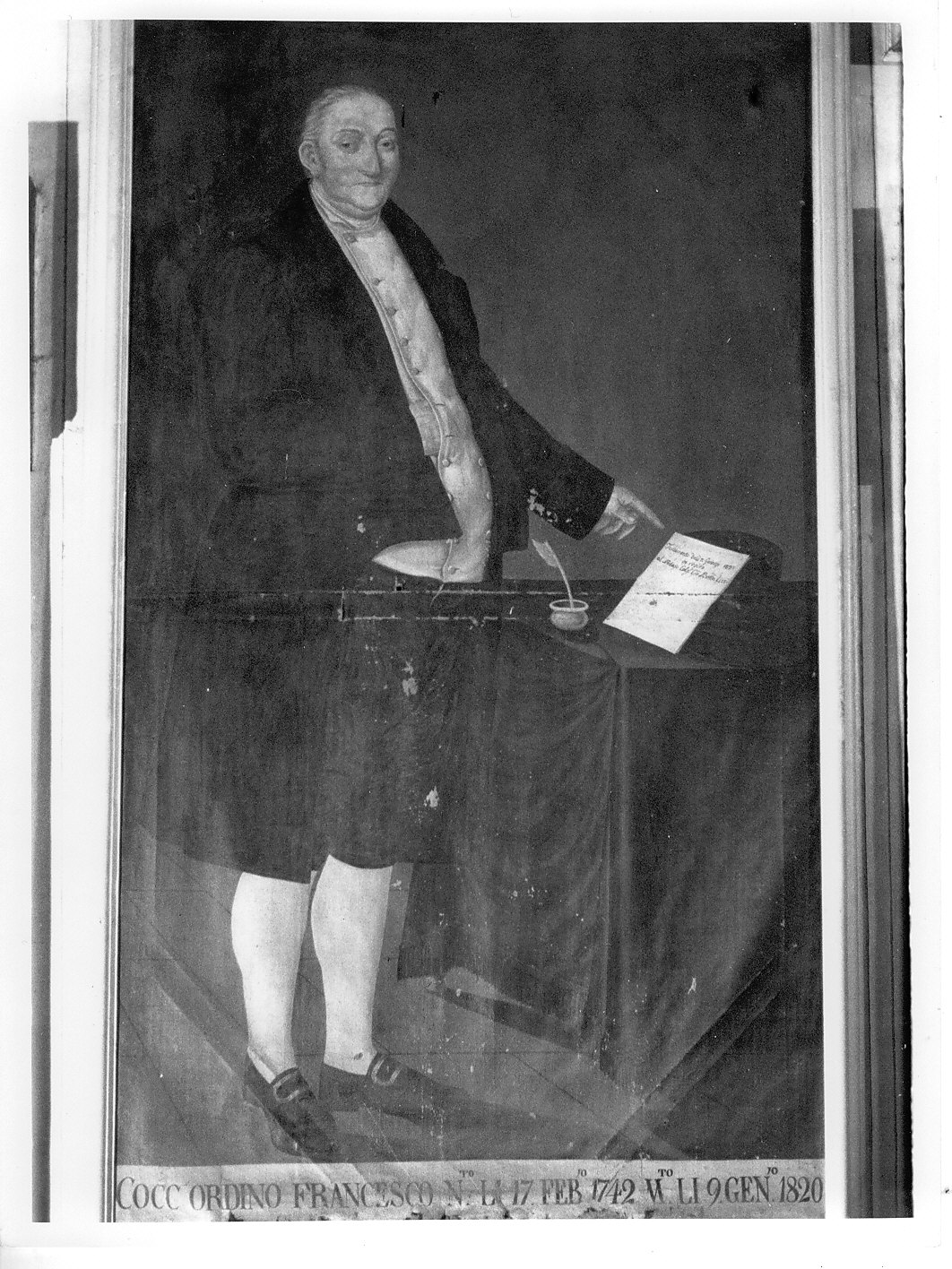 Francesco Cocc'Ordino (dipinto, opera isolata) - ambito pavese (prima metà sec. XIX)