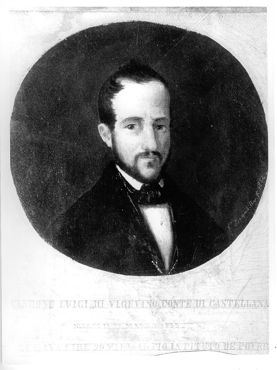Luigi Vandone (dipinto, opera isolata) di Brambilla Francesco (sec. XIX)
