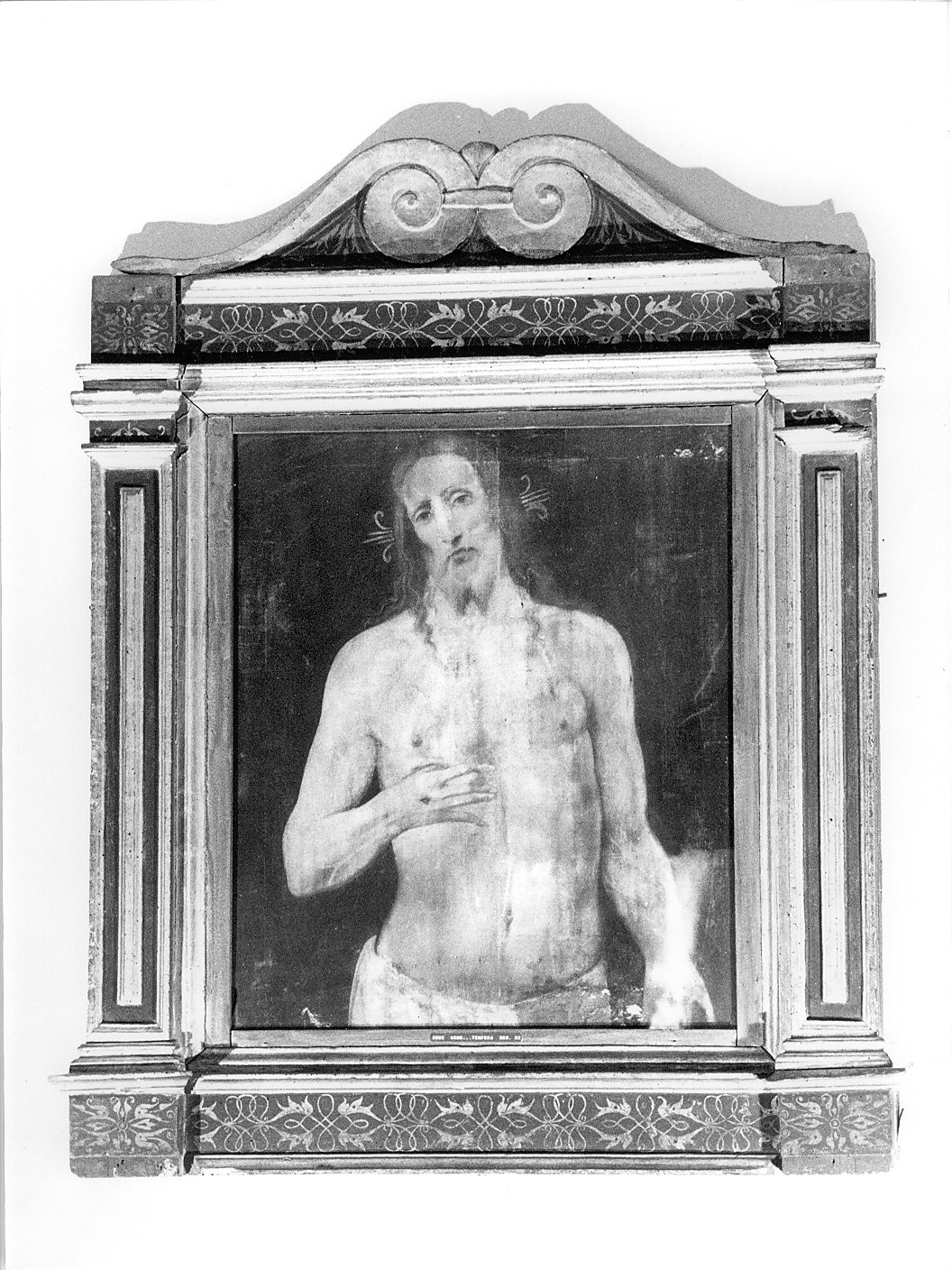 cornice, opera isolata - bottega lombarda (fine sec. XVI)