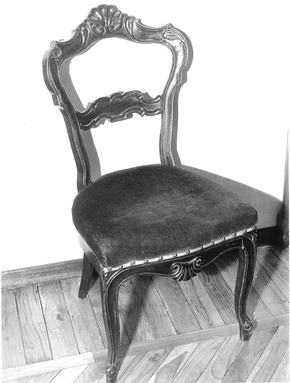 sedia, serie - bottega lombarda (seconda metà sec. XIX)