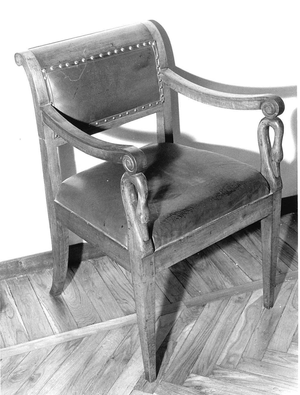 poltrona, serie - bottega lombarda (prima metà sec. XIX)