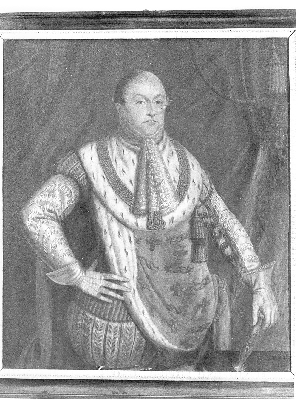 Re Carlo Felice (dipinto, opera isolata) di Bossi Battista (sec. XIX)