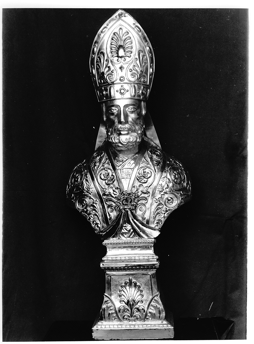 San Cataldo (reliquiario - a busto, opera isolata) - bottega lombarda (sec. XIX)