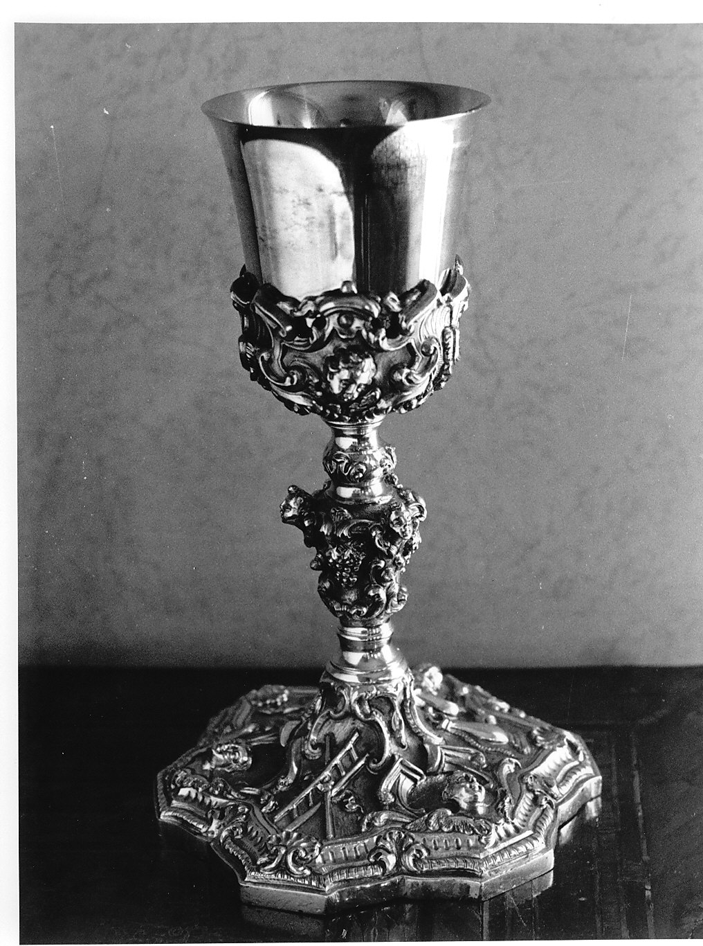 calice, opera isolata - bottega lombarda (sec. XVIII)