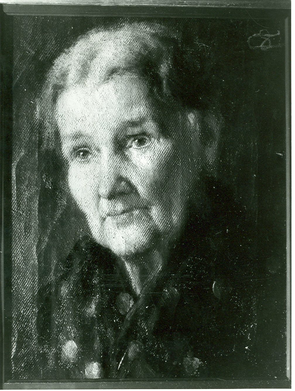 Mia madre, ritratto di donna (dipinto) di Ottone Casimiro (attribuito) (ultimo quarto sec. XIX)