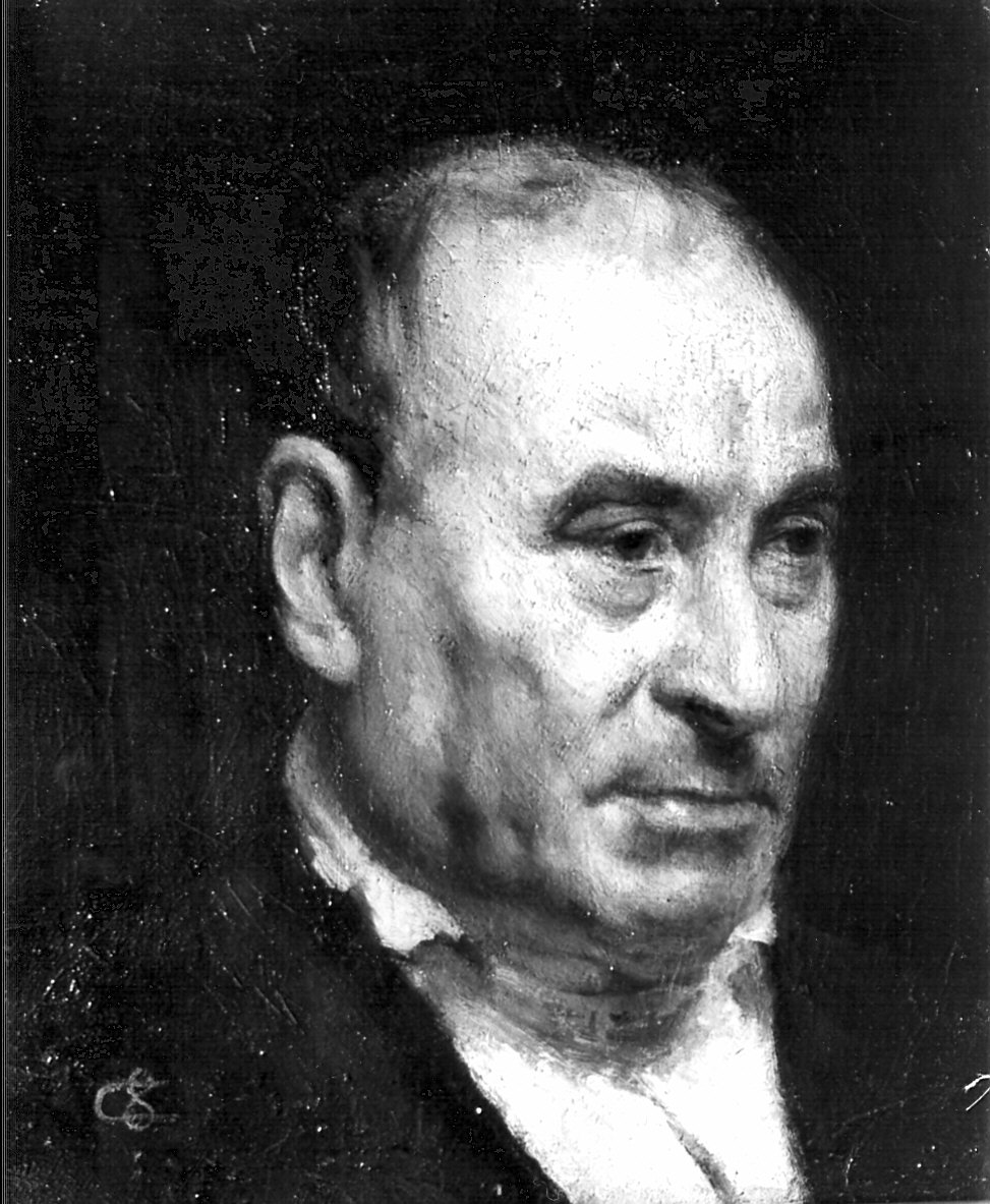 ritratto d'uomo (dipinto) di Ottone Casimiro (attribuito) (sec. XIX)