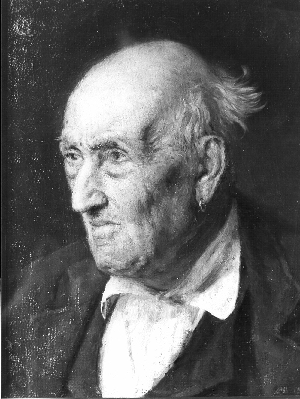 Francesco Valvassori, busto ritratto d'uomo (dipinto) di Ottone Casimiro (attribuito) (primo quarto sec. XX)