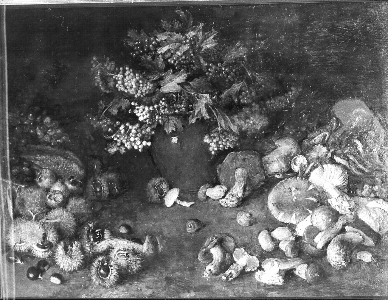 Natura morta, natura morta (dipinto) di Ottone Casimiro (attribuito) (sec. XX)