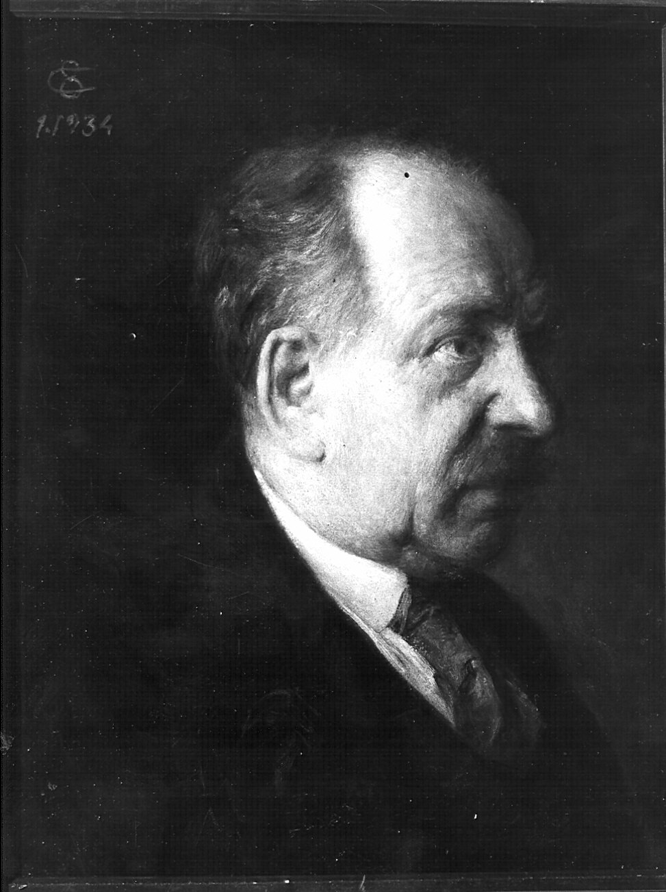 Francesco Garbarino, ritratto d'uomo (dipinto) di Ottone Casimiro (attribuito) (sec. XX)