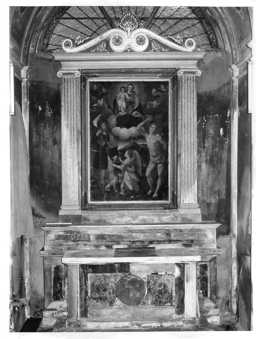 altare, complesso decorativo - bottega lombarda (sec. XIX)