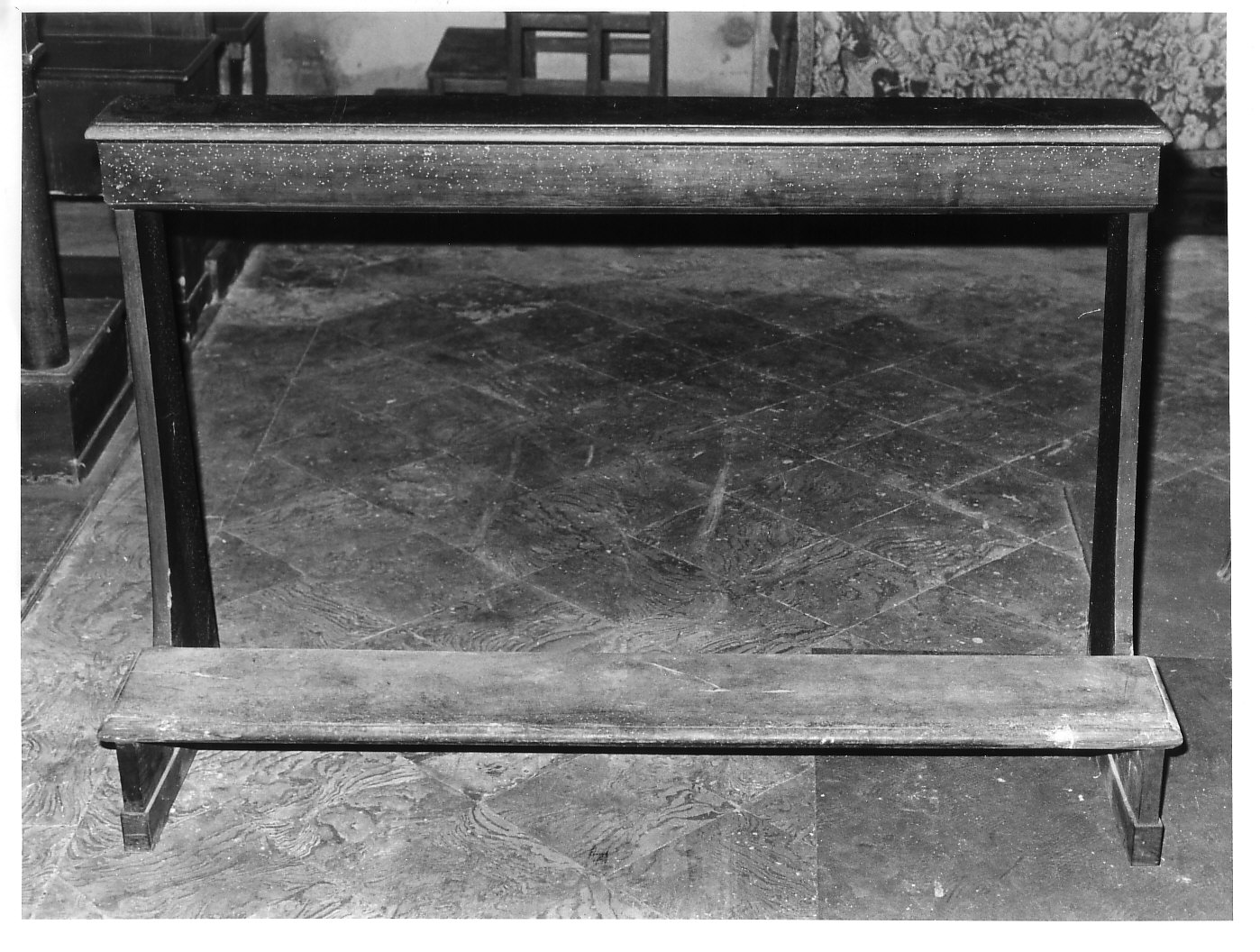 inginocchiatoio, coppia - bottega pavese (sec. XIX)