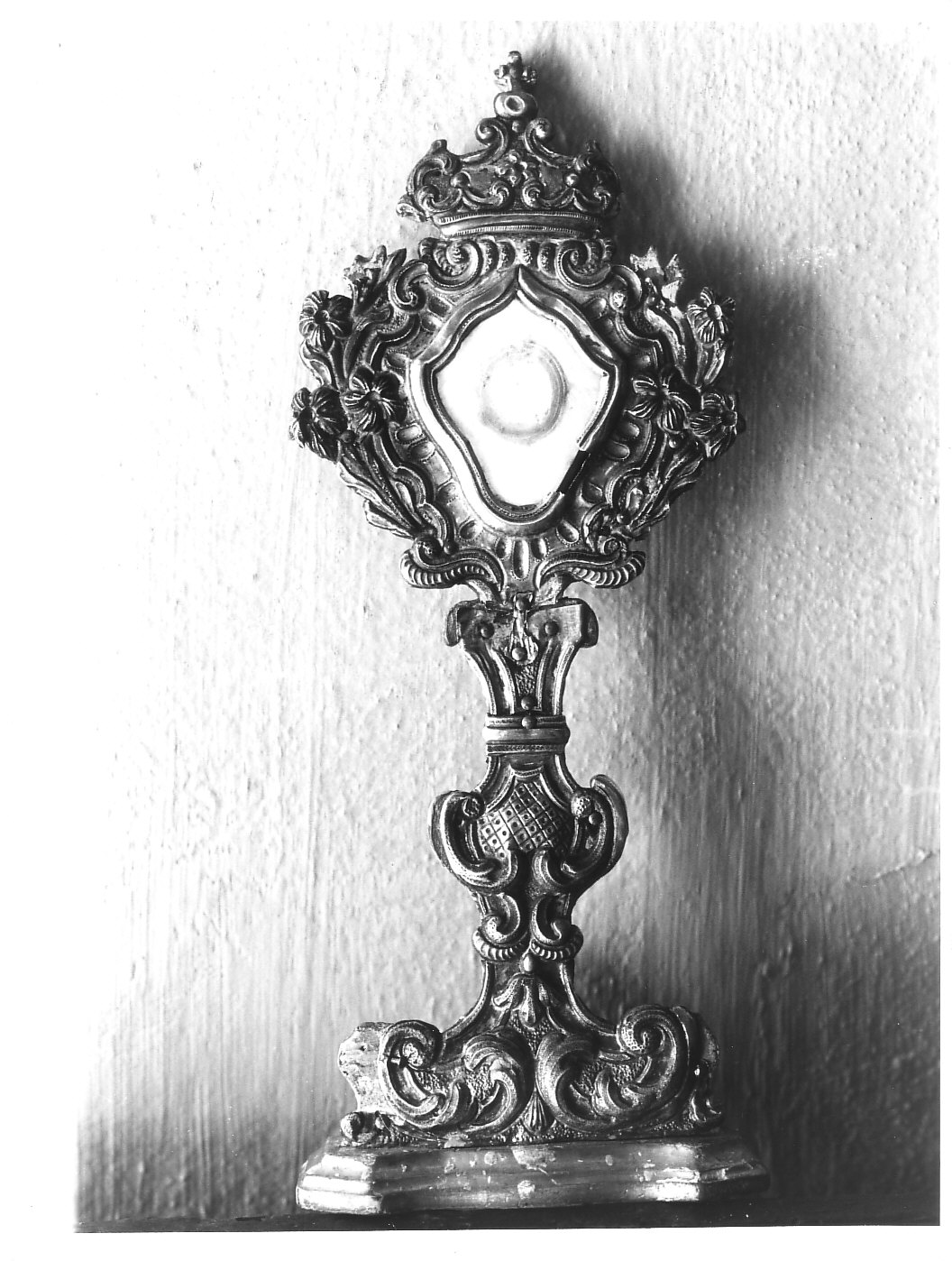 reliquiario - a ostensorio, opera isolata - bottega lombarda (sec. XVIII)