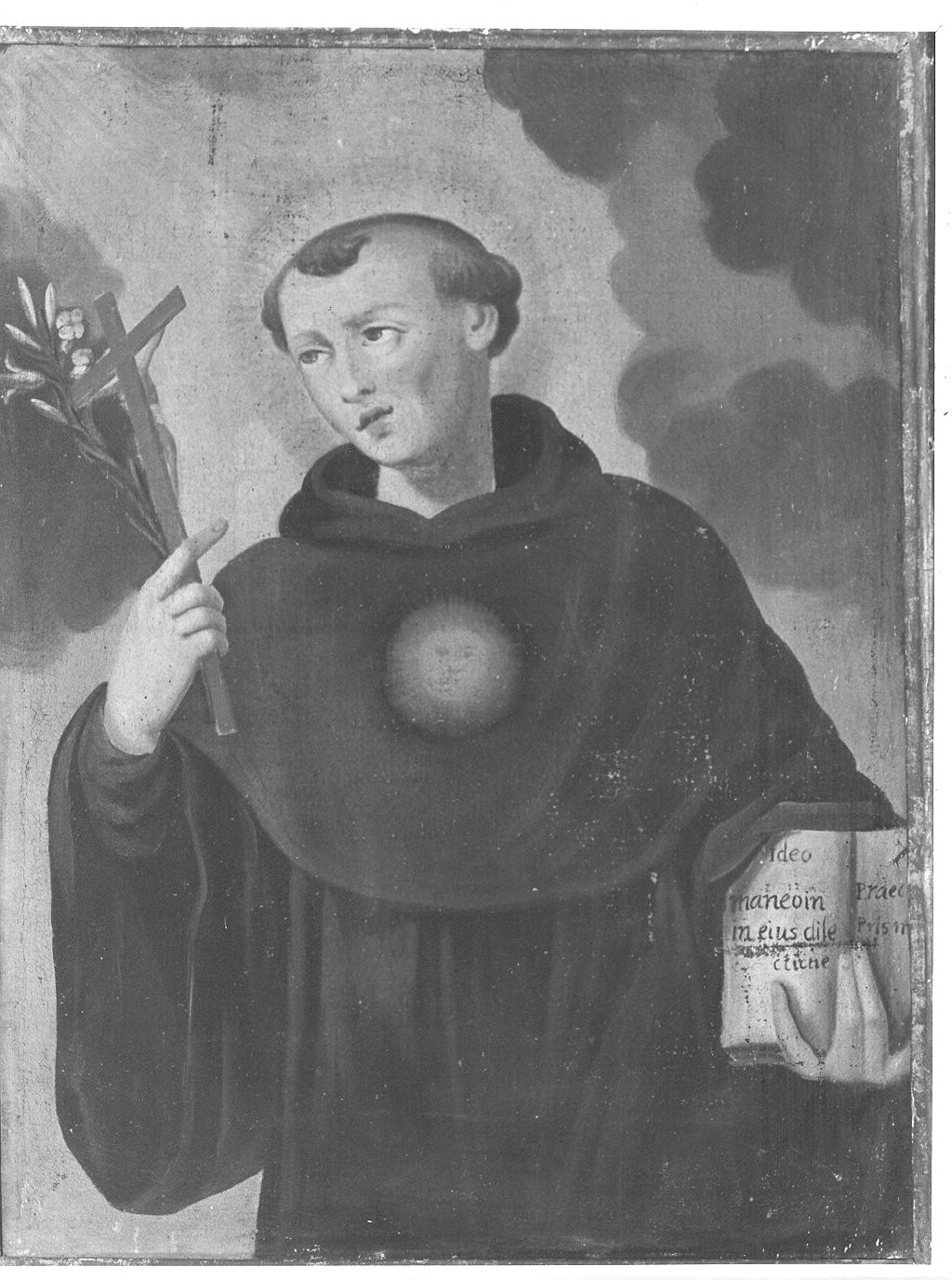 San Nicola da Tolentino (dipinto, opera isolata) - ambito pavese (sec. XIX)