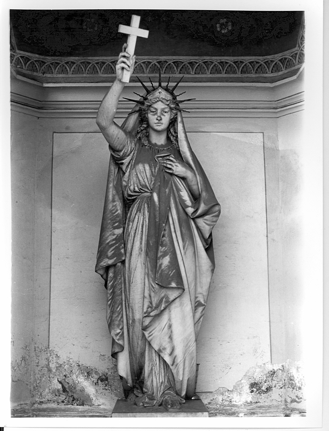 Fede (statua) di Barzaghi Francesco (sec. XIX)