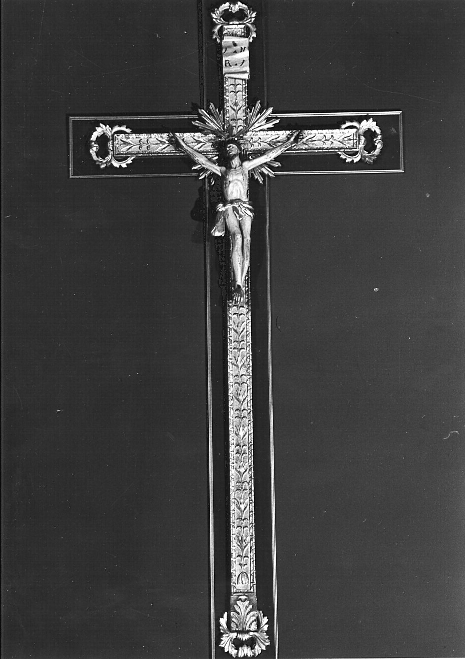 croce astile - bottega lombarda (fine sec. XVIII)