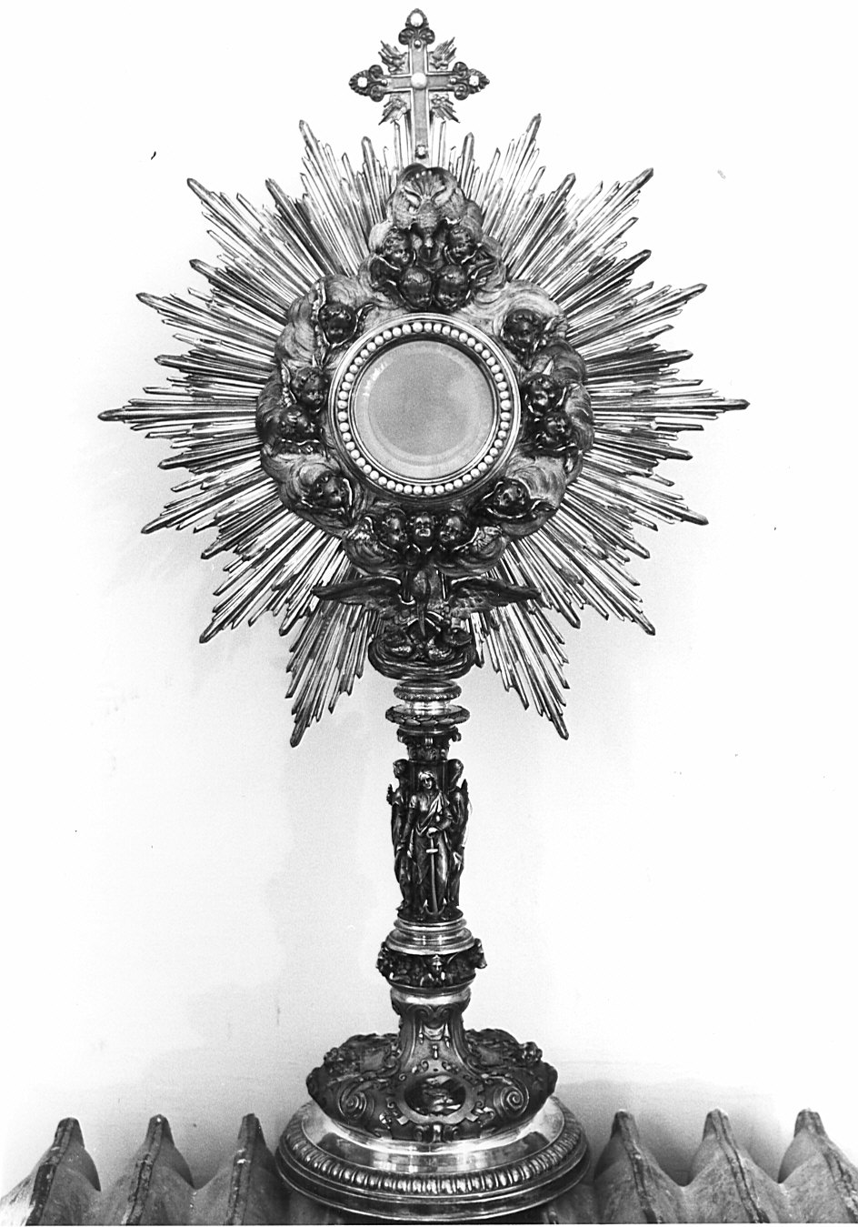 ostensorio di Lucchini Angelo (attribuito) (sec. XX)