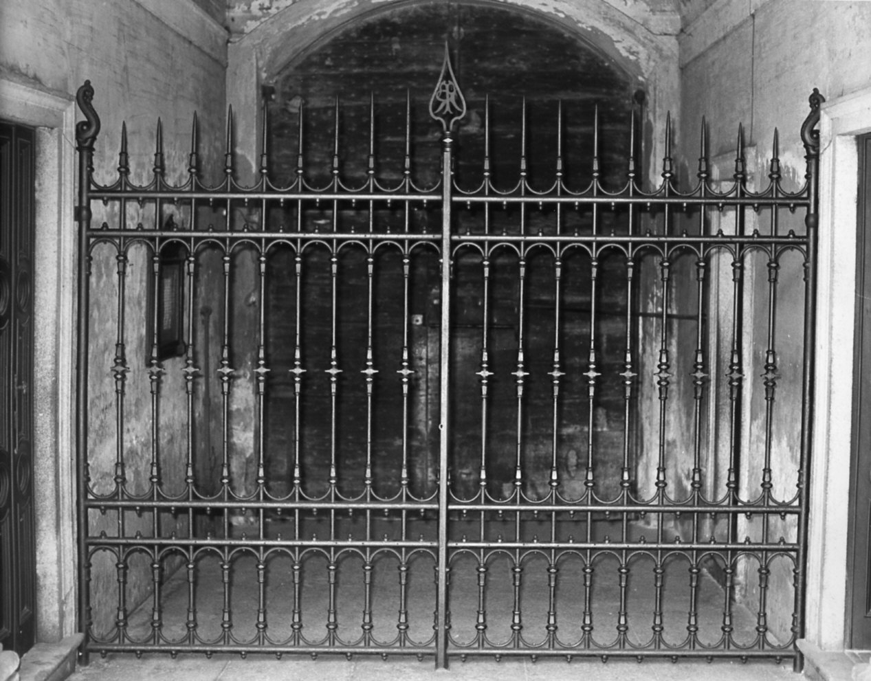 cancello, opera isolata - bottega lombarda (seconda metà sec. XIX)