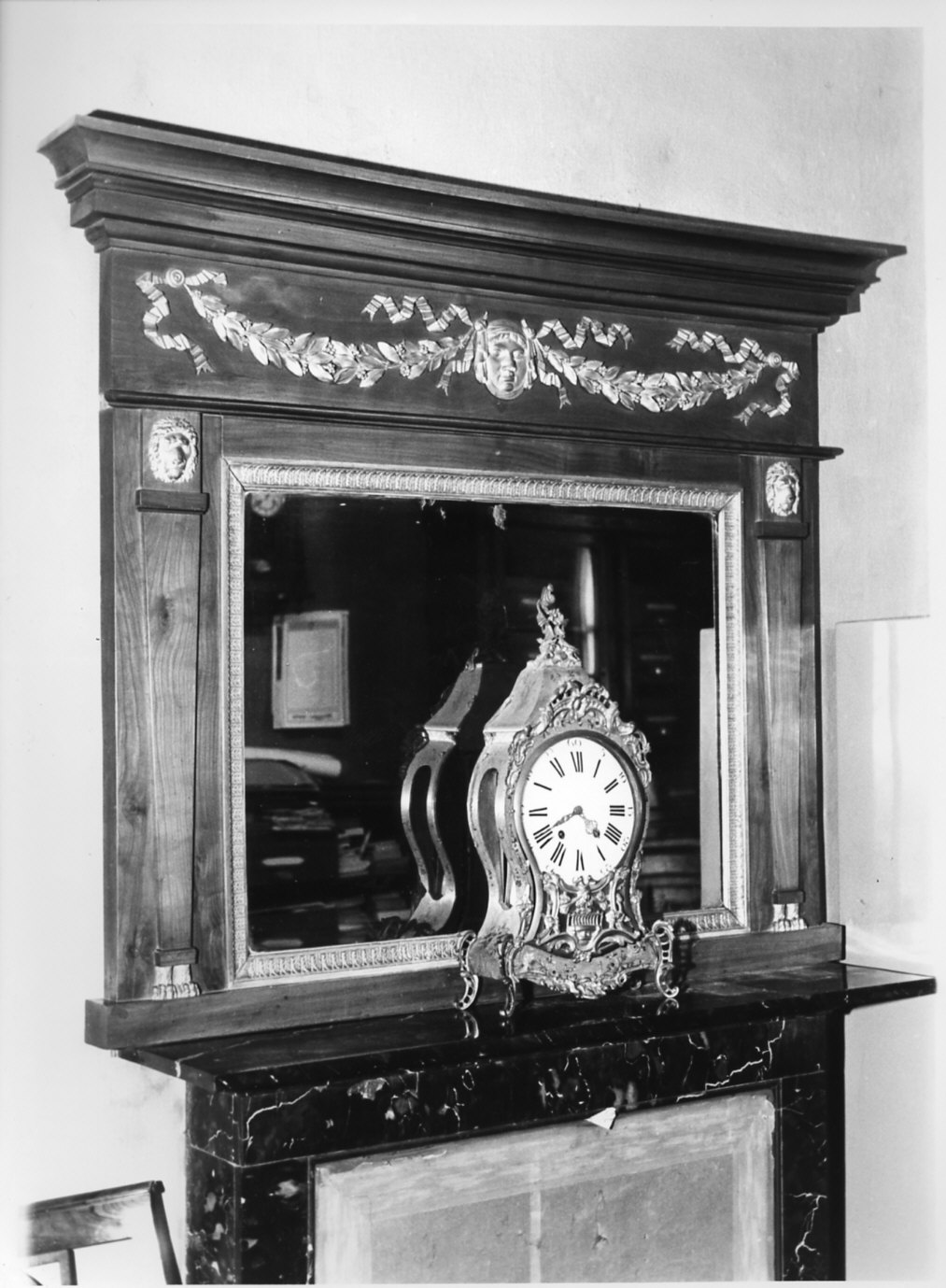 specchiera, opera isolata - bottega lombarda (prima metà sec. XIX)