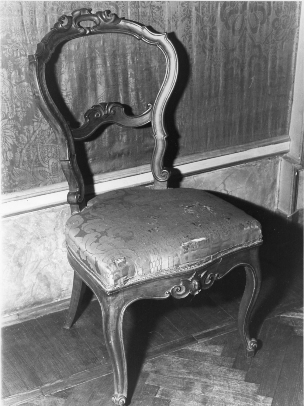 sedia, serie - bottega lombarda (sec. XIX)