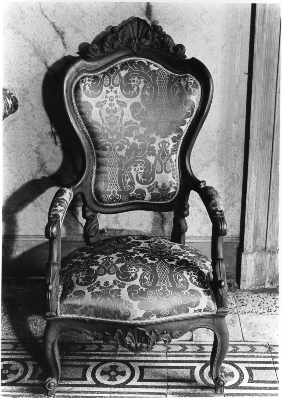 poltrona, coppia - bottega lombarda (sec. XIX)