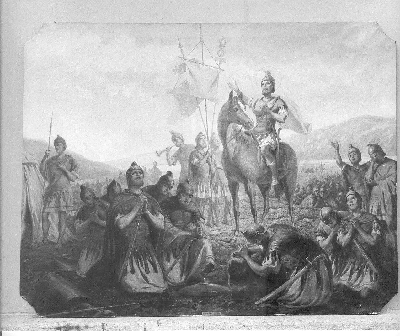 Preghiera al campo (dipinto, opera isolata) di Beghé D (attribuito) (sec. XX)