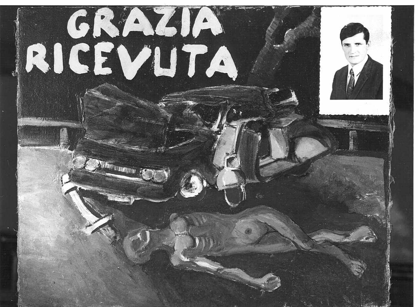 ex voto (dipinto) - ambito lombardo (sec. XX)