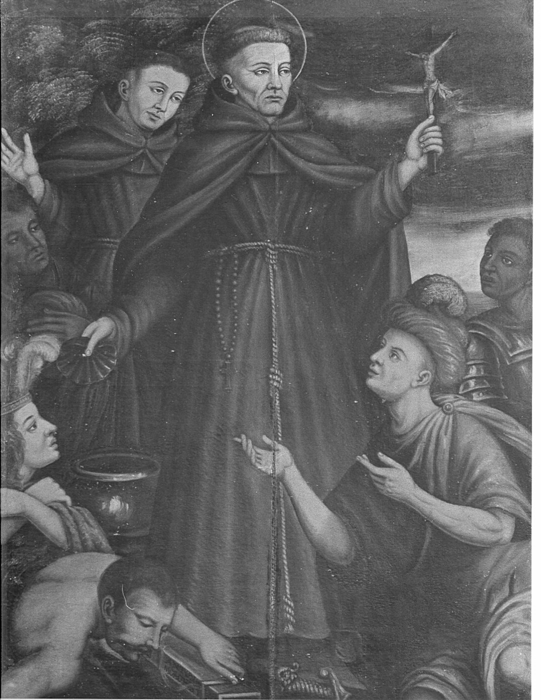 Santo francescano (dipinto) - ambito lombardo (fine/inizio secc. XVI/ XVII)