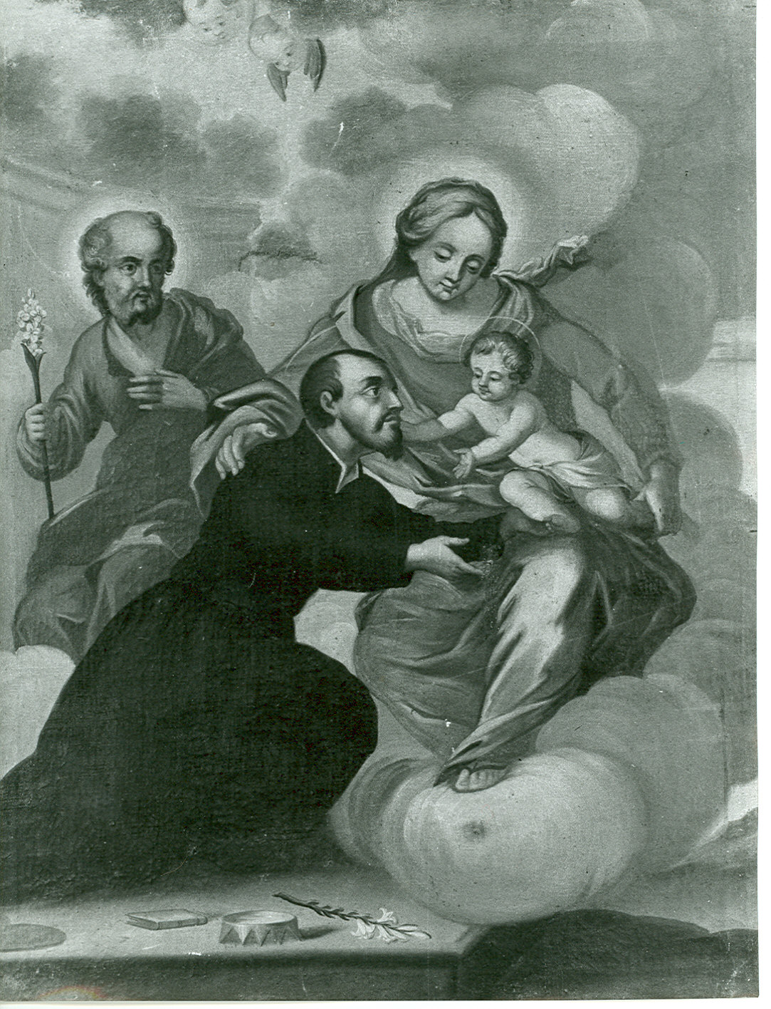 Sacra Famiglia (dipinto) - ambito lombardo (seconda metà sec. XVII)