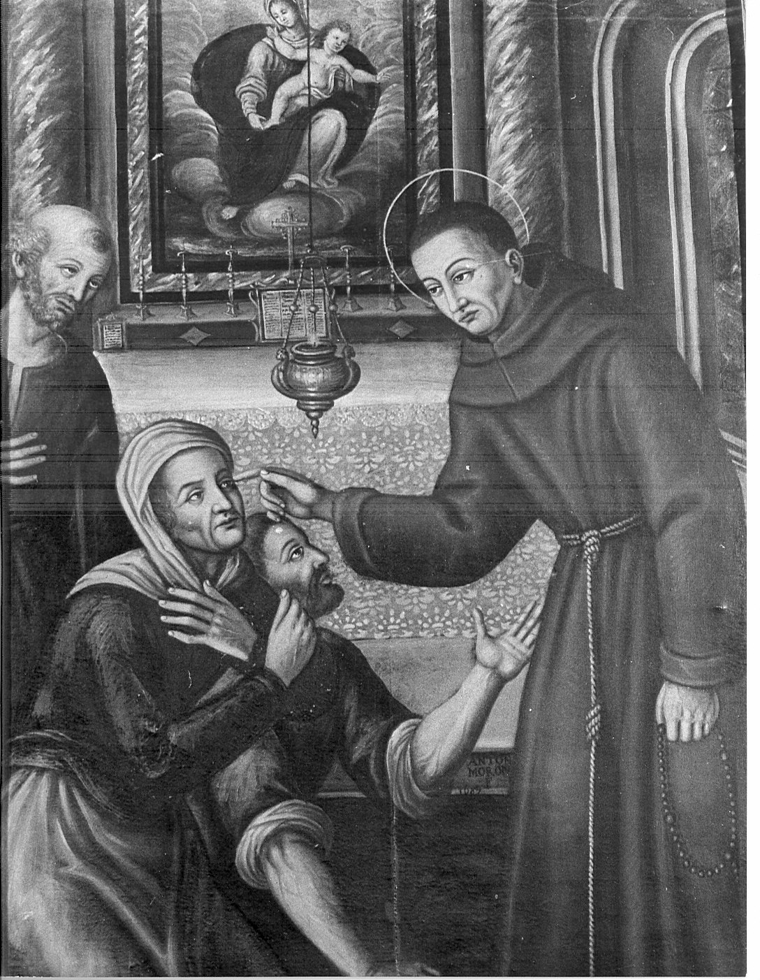 Sant'Antonio da Padova (dipinto) - ambito lombardo (sec. XVII)