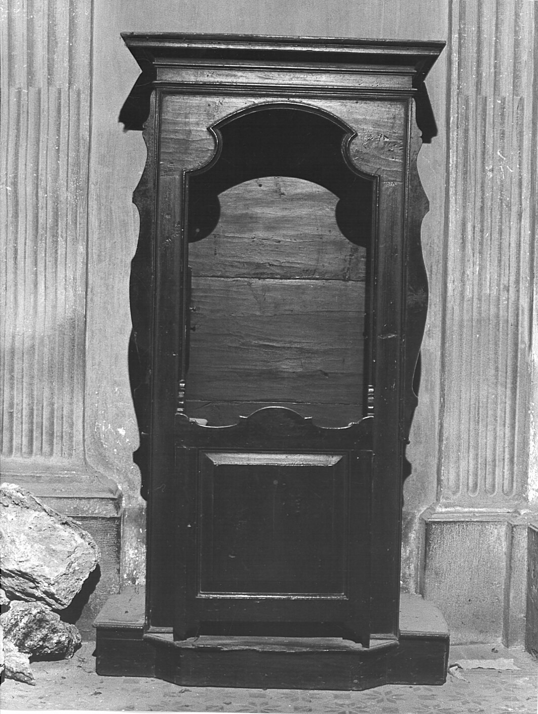 confessionale - bottega lombarda (sec. XVIII)