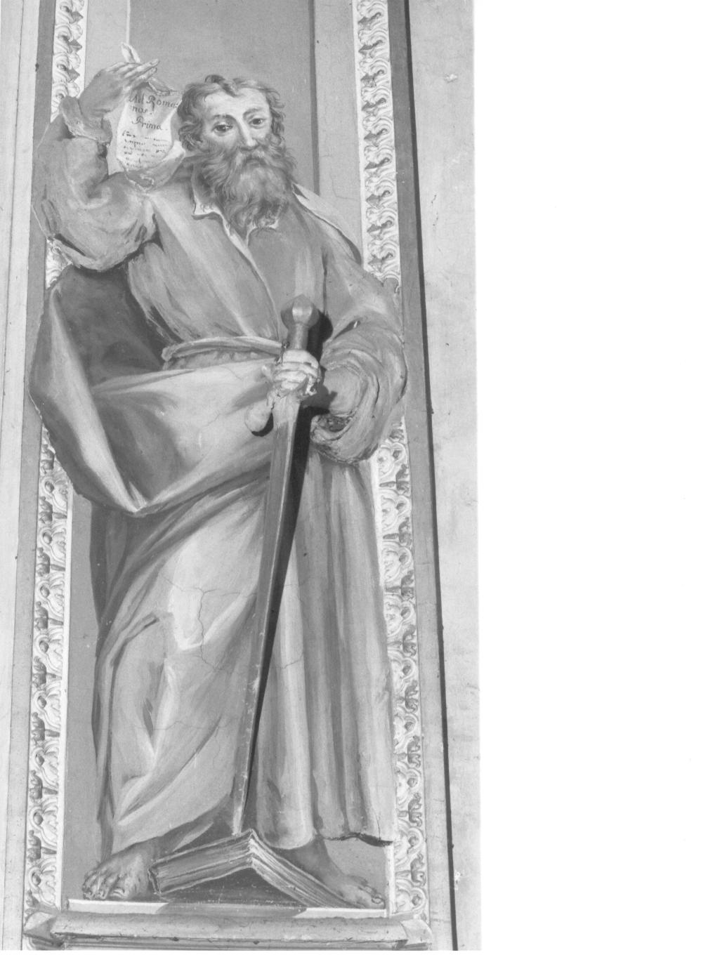 San Matteo (dipinto, elemento d'insieme) di Valdani Alessandro (attribuito) (sec. XVIII)