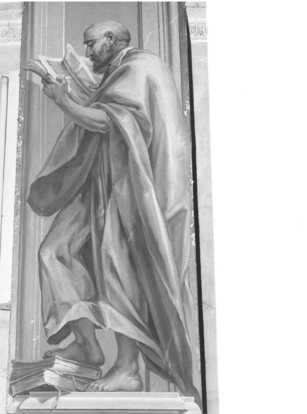 santo (dipinto, elemento d'insieme) di Valdani Alessandro (attribuito) (sec. XVIII)