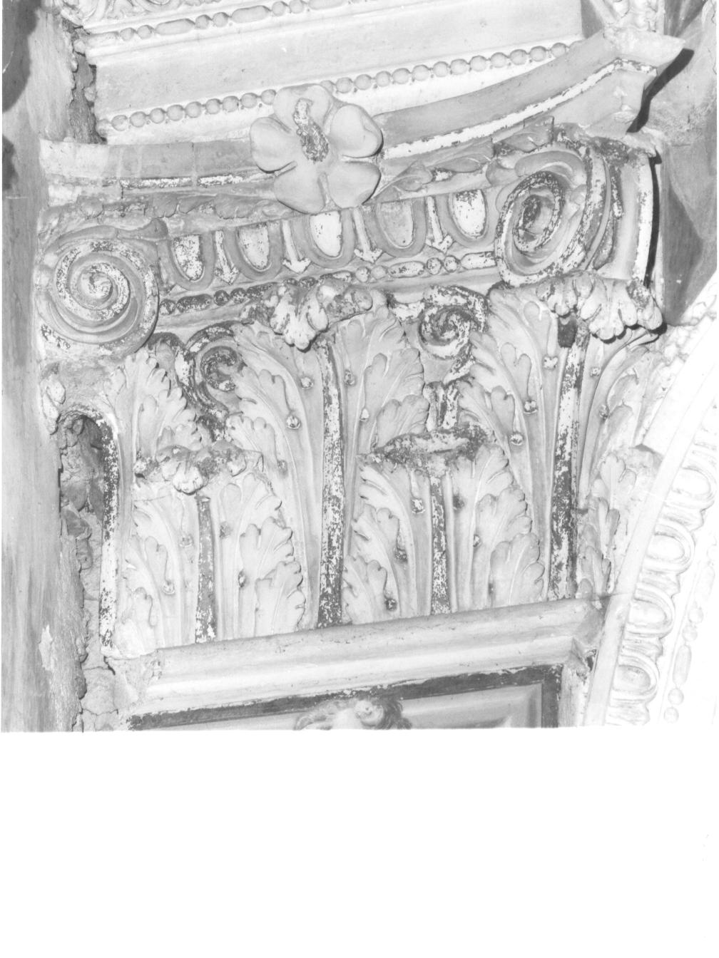 semicapitello, serie - bottega lombarda (prima metà sec. XVII)