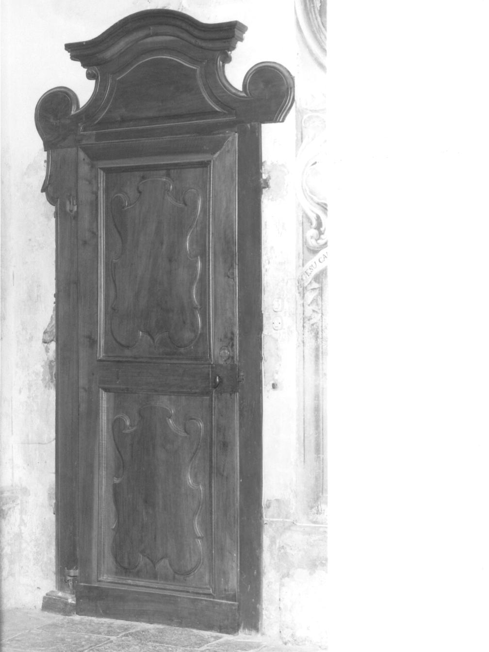 porta, coppia - bottega lombarda (sec. XVIII)