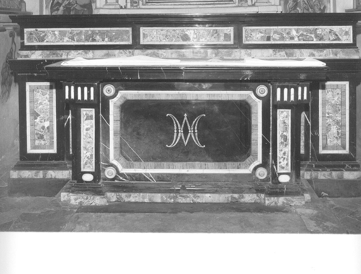 altare, complesso decorativo di Sertorelli Paolo Antonio (attribuito) (sec. XVIII)