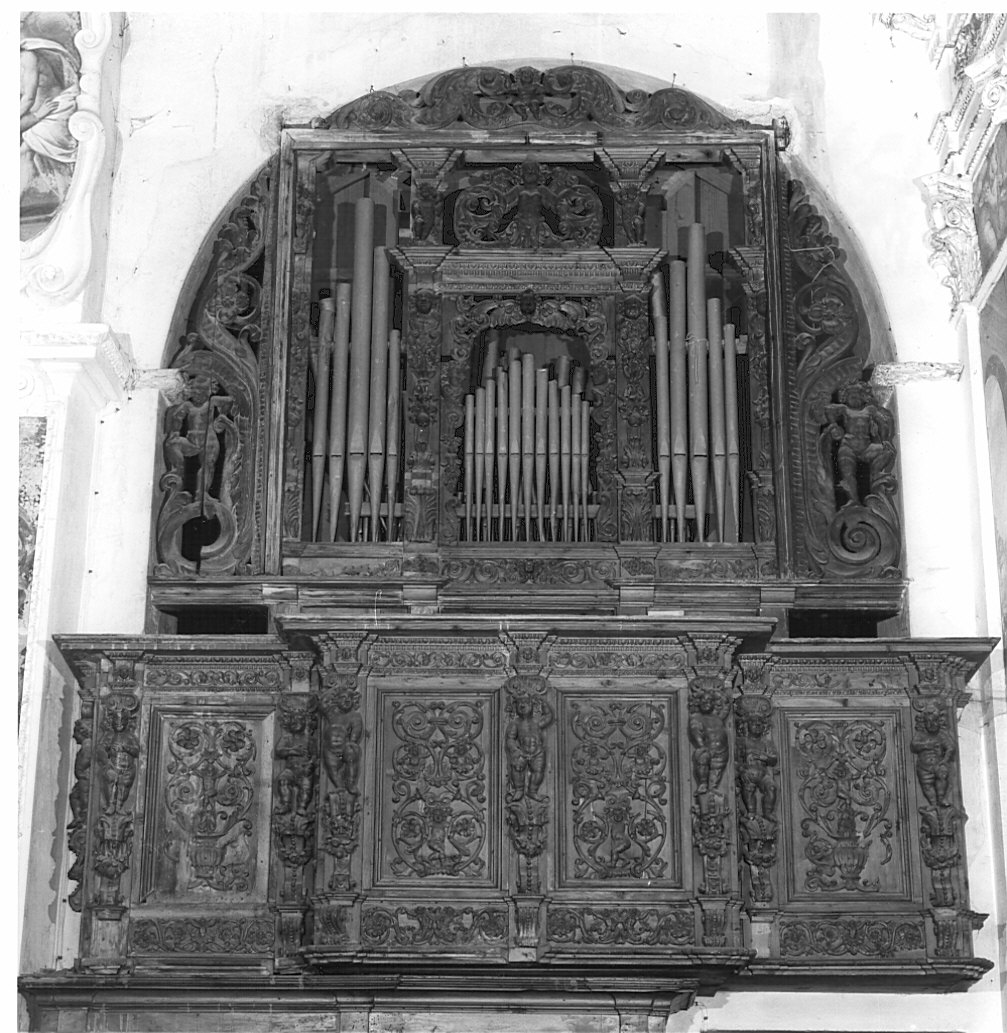 cassa d'organo - bottega lombarda (secondo quarto sec. XVII)