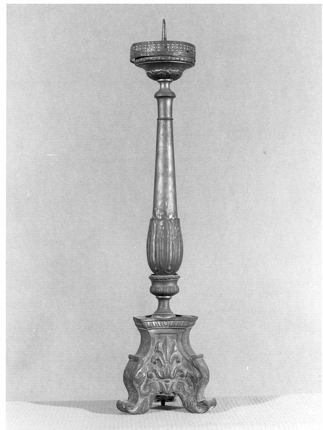 candelabro, serie - bottega lombarda (prima metà sec. XIX)