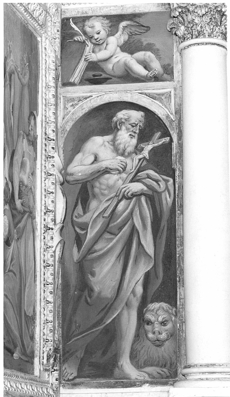 storie della vita della Madonna/ Santi/ motivi decorativi (decorazione pittorica, ciclo) di Della Rovere Giovanni Mauro detto Fiamminghino (sec. XVII)