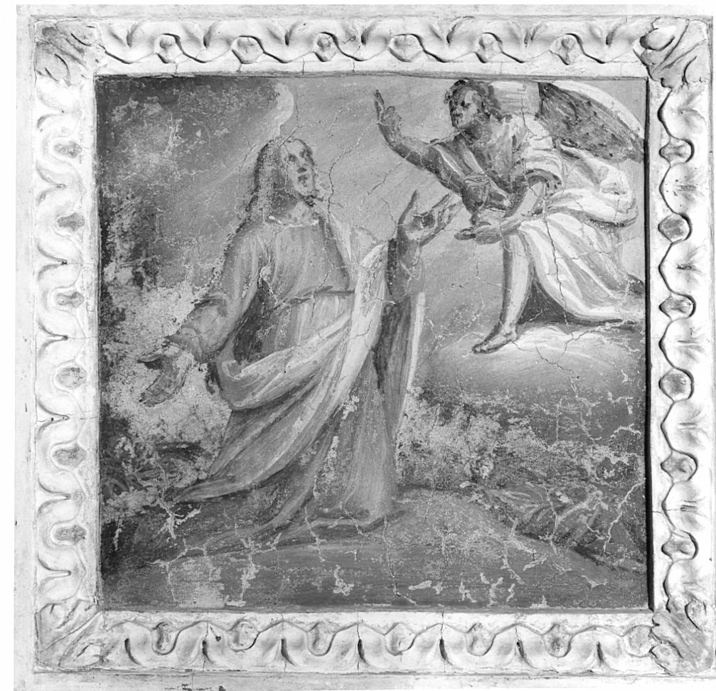 orazione di Cristo nell'orto di Getsemani (dipinto murale, elemento d'insieme) di Della Rovere Giovanni Mauro detto Fiamminghino (sec. XVII)