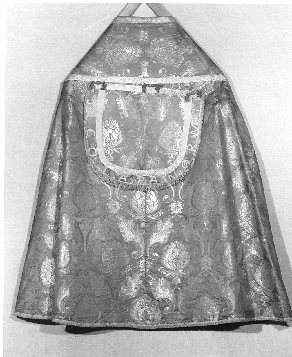 piviale - manifattura lombarda (seconda metà sec. XVIII)