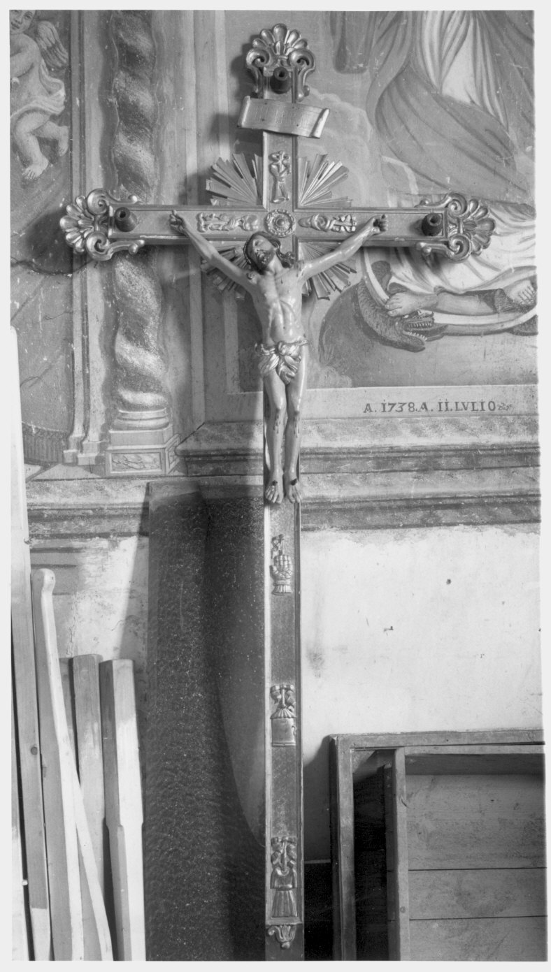 croce processionale - ambito lombardo (sec. XVIII)