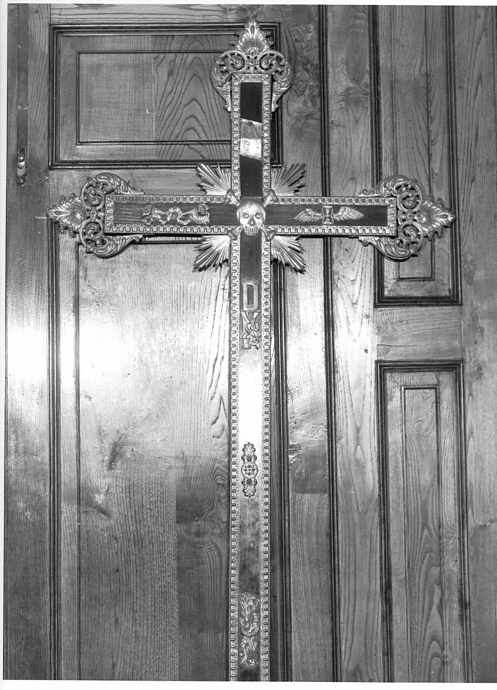 croce processionale - bottega lombarda (prima metà sec. XIX)