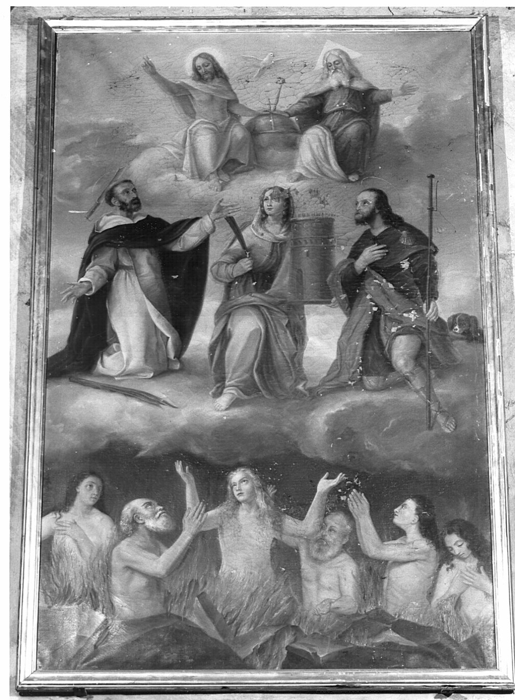 Giudizio Universale (dipinto) - ambito lombardo (ultimo quarto sec. XIX)