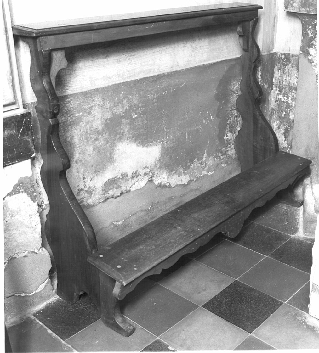 inginocchiatoio - bottega lombarda (seconda metà sec. XVIII)