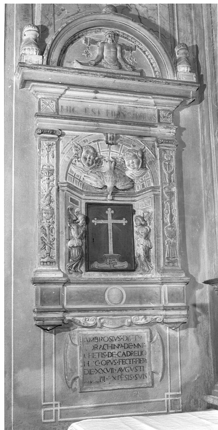 tabernacolo - bottega lombarda (sec. XVI)