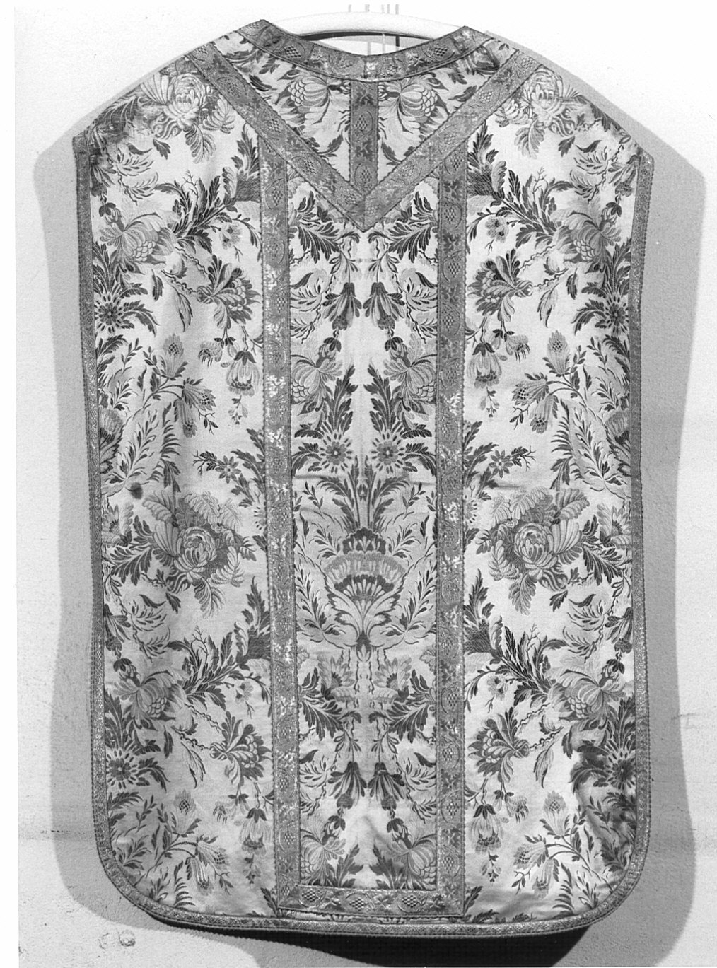 paramento liturgico, insieme - manifattura lombarda (prima metà sec. XIX)