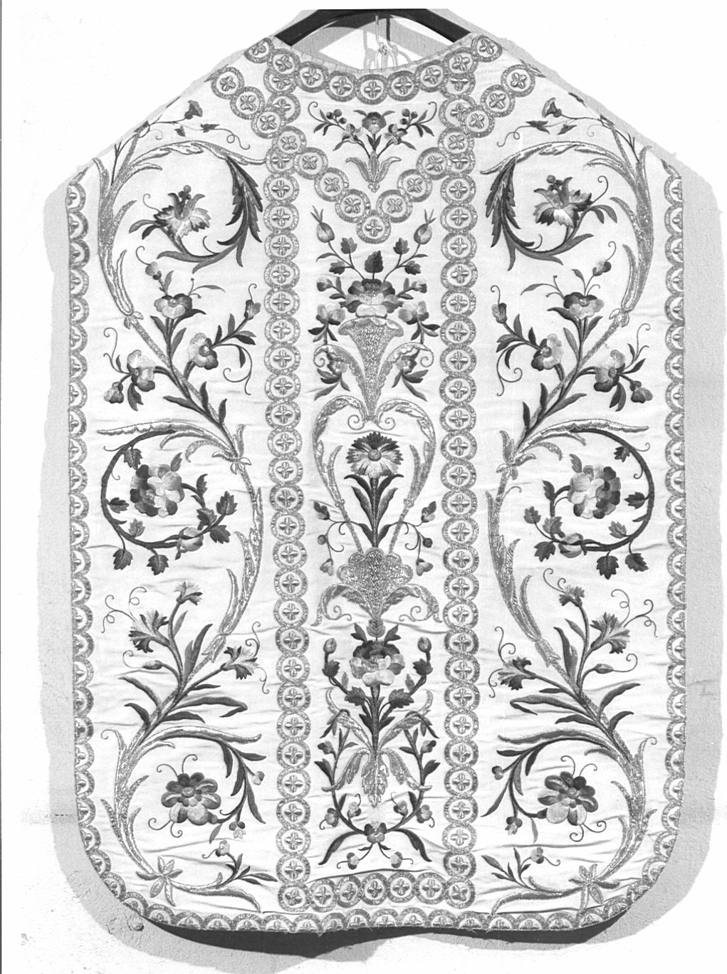 paramento liturgico, insieme - manifattura lombarda (seconda metà sec. XVIII)